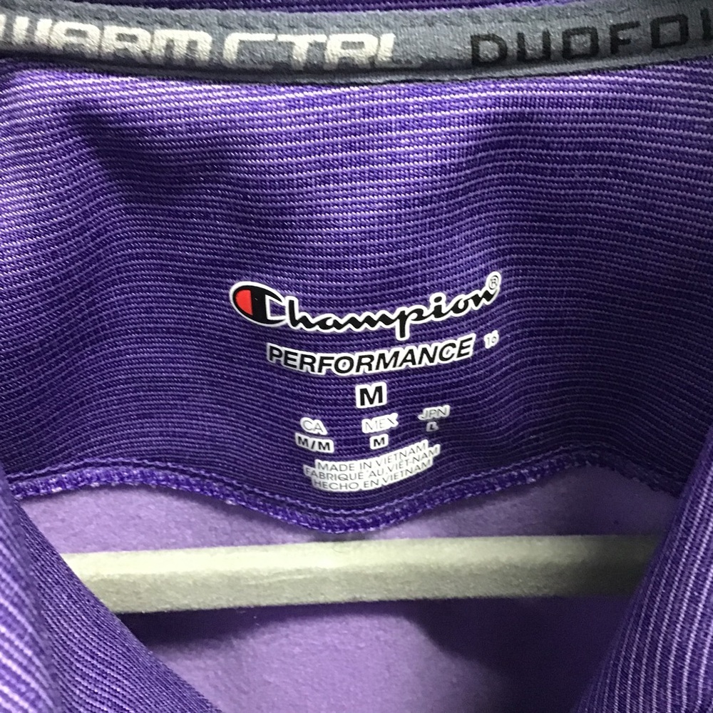 Champion Purple Performance Pullover - image 3